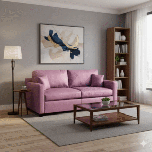 Buy Online Relaxa 2 Seater Sofa Purple in India