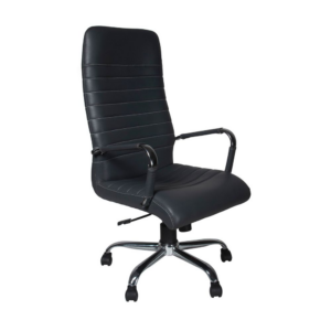 Sleek High Back Executive Office Chair Black