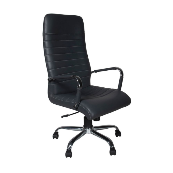 Sleek High Back Executive Office Chair Black