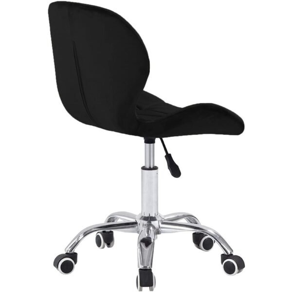 Fabric Chair Black Revolving