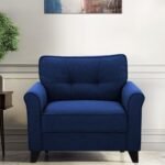 Cosimo Fabric 1 Seater Sofa