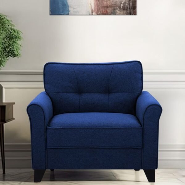 Cosimo Fabric 1 Seater Sofa