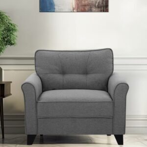 Cosimo Fabric 1 Seater Sofa