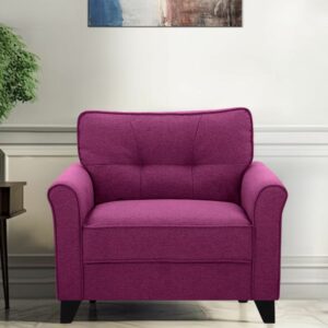 Cosimo Fabric 1 Seater Sofa