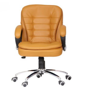 Office Chair Revolving Mid Back Tan MB71Tan