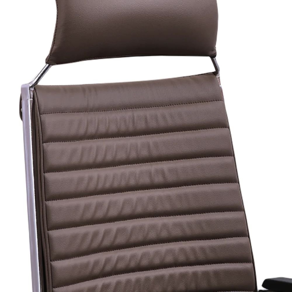 Vassio High Back Chair Brown Colour Vassio High Back Chair Brown Colour