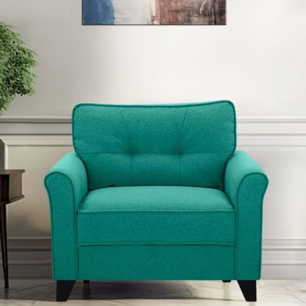 Cosimo Fabric 1 Seater Sofa