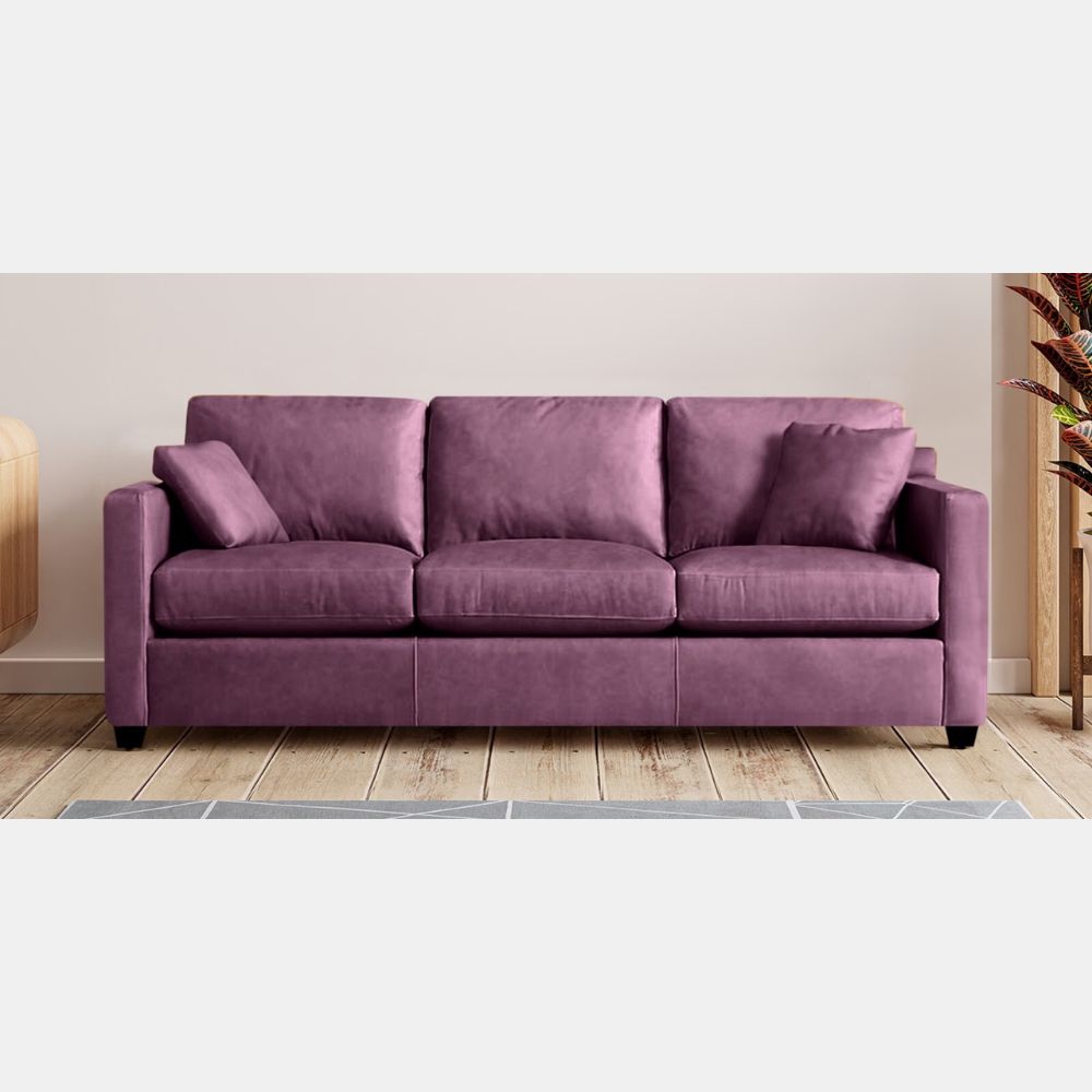 Purple 3 seater sofa deals