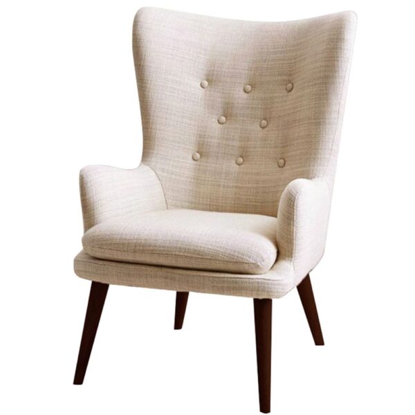 Sofa Cum Lounge Chair in Beige