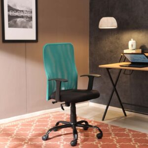 Breathable Mesh Chair MB88 Green Black Vassio