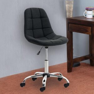 Fabric Guest Chair Black R 01