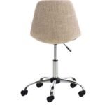 Fabric Guest Chair Cream R-01