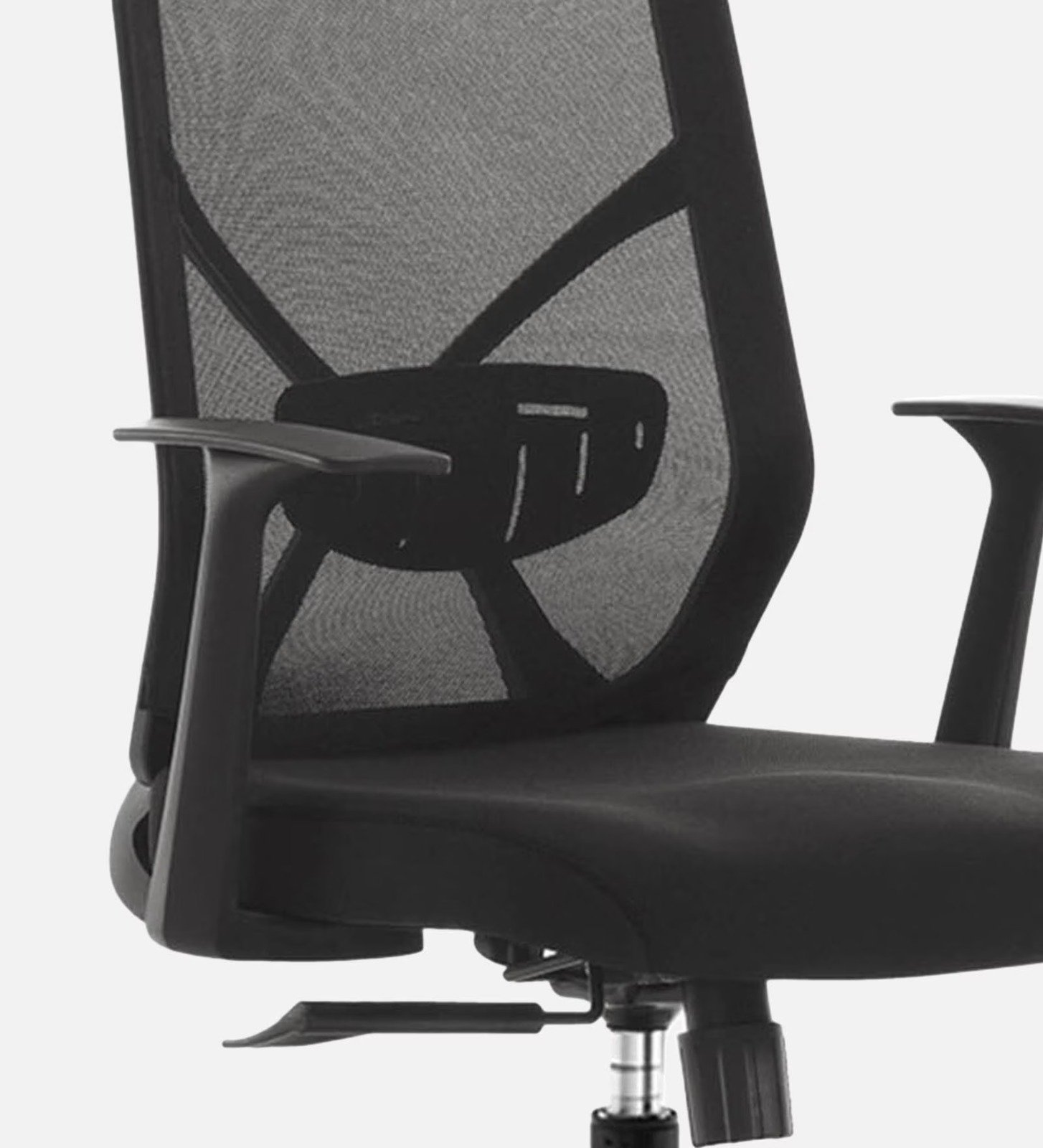 Breathable Mesh Ergonomic Black Chair » Vassio Mesh Ergonomic Black Chair MB77