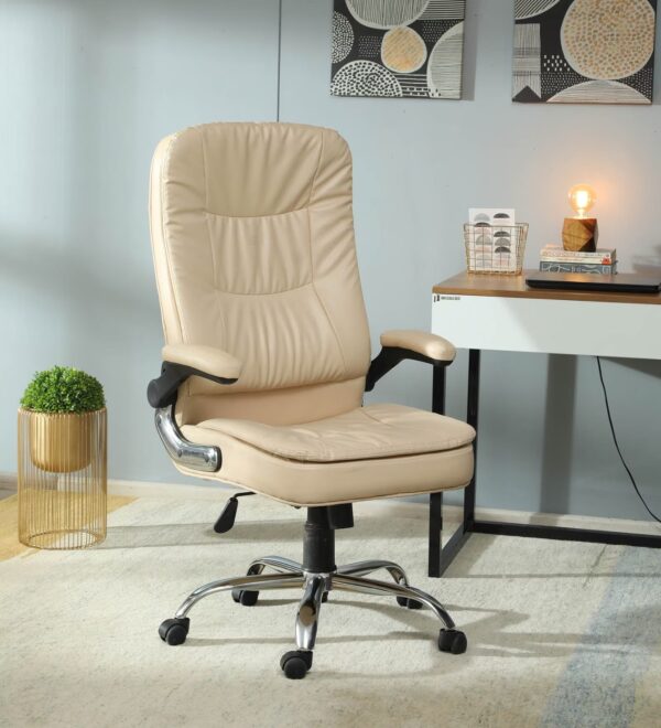 Beige Chair High Back HB37