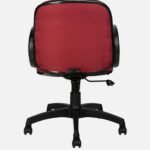 Maroon Fabric Chair Medium Back LB008RM