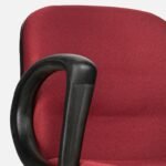 Maroon Fabric Chair Medium Back LB008RM