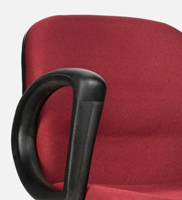 Maroon Fabric Chair Medium Back LB008RM