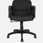 Black Fabric Ergonomic Chair
