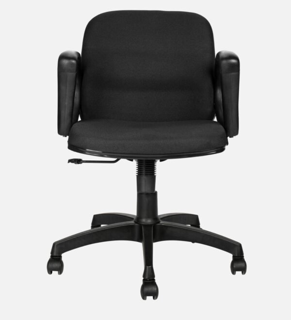 Black Fabric Ergonomic Chair