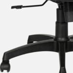 Black Fabric Ergonomic Chair