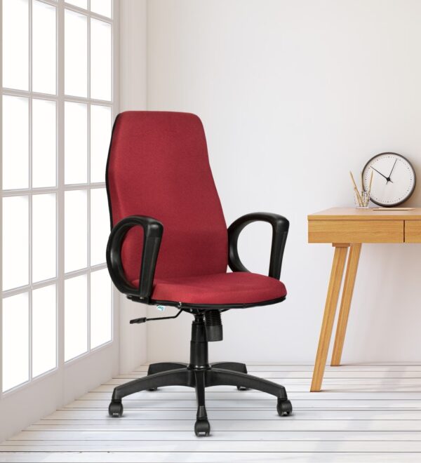 Buy best office chair for back pain in Maroon