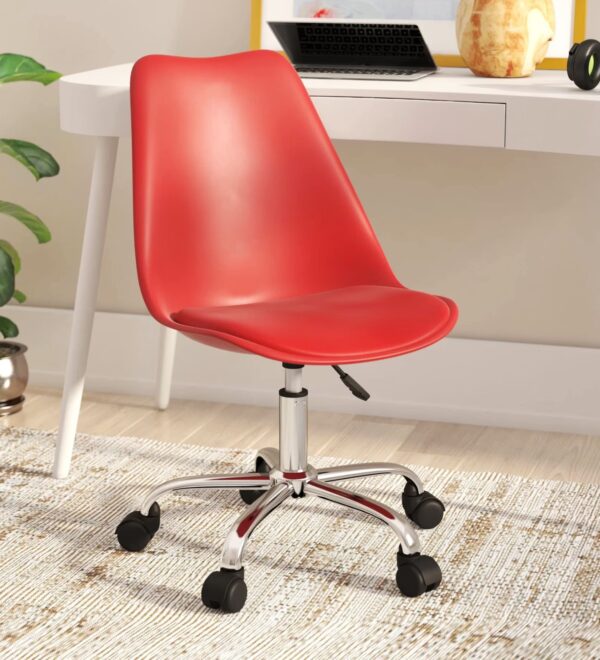 Guest Revolving Chair Red Vassio