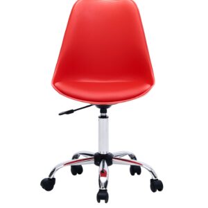 Guest Revolving Chair Red Vassio