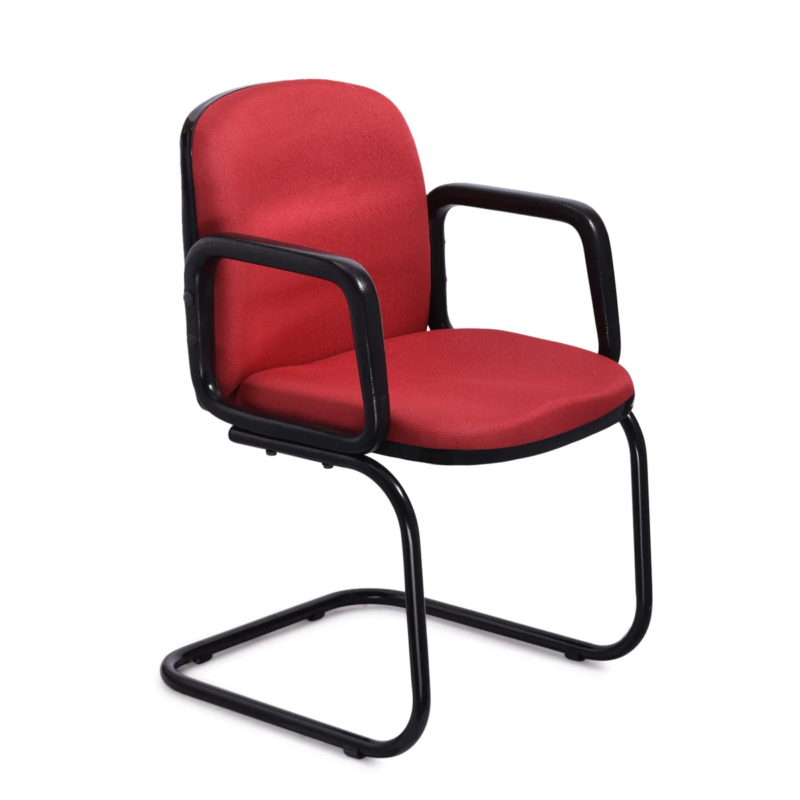 Vassio Fixed Chair in Red