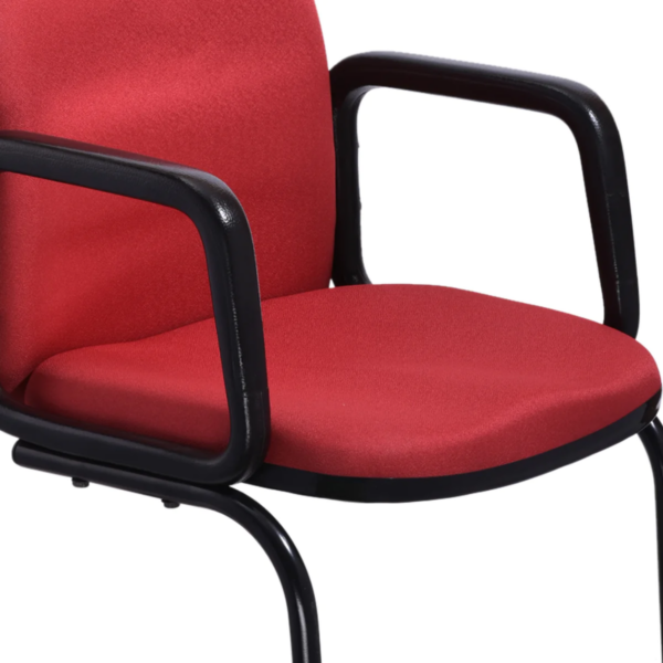 Vassio Fixed Chair in Red