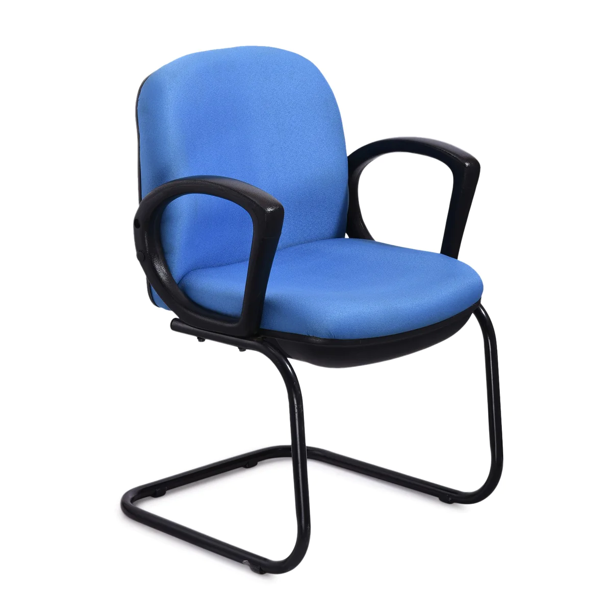 Vassio Visitor Chair Med Back Blue
