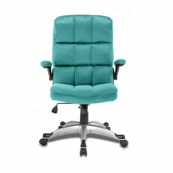 Ergonomic Fabric Boss Chair Sea Green