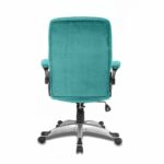 Ergonomic Fabric Boss Chair Sea Green