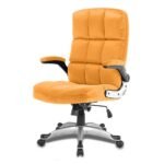 Buy Pristina Fabric Boss Chair Orange - Vassio
