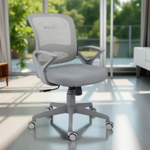 Breeza Office Chair Grey - Vassio