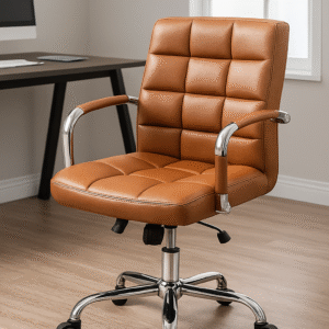 Buy Belina Study Chair Tan – Vassio