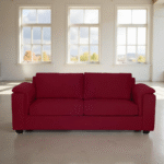 Shop Online Harmony Fabric Sofa 3 Seater - Red