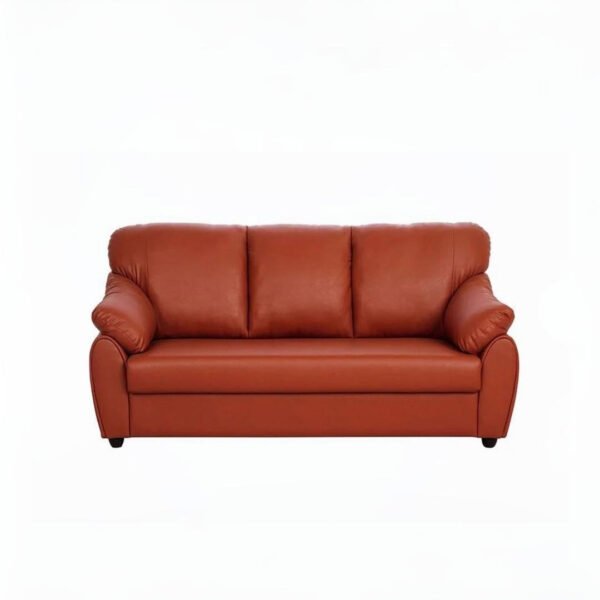 Shop Luxuria Three Seater Sofa in Tan colour