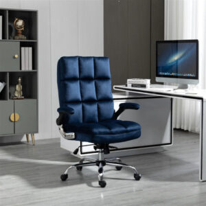 Fabric Boss Chair Navy Blue