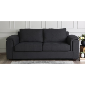 Harmony Fabric Sofa 3 Seater Grey