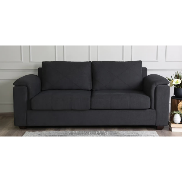 Harmony Fabric Sofa 3 Seater – Grey