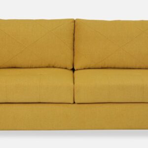 Harmony Fabric Sofa 3 Seater Yellow