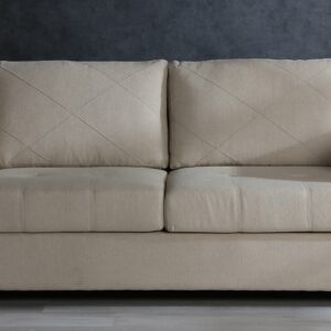 Harmony Fabric Sofa 3 Seater Beige