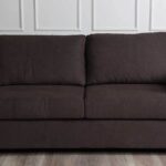Harmony Fabric Sofa 3 Seater Brown