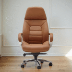 Shop Vassio Altaro Director Chair For Boss in Tan Colour, Elevate your executive experience with this meticulously crafted masterpiece that seamlessly.....