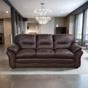 Altora 3 Seater Sofa Brown by Vassio – a refined blend of modern design, superior comfort, and timeless sophistication. Designed to be the centerpiece of any room
