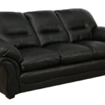 Altora Sofa Three Seater Black » Vassio
