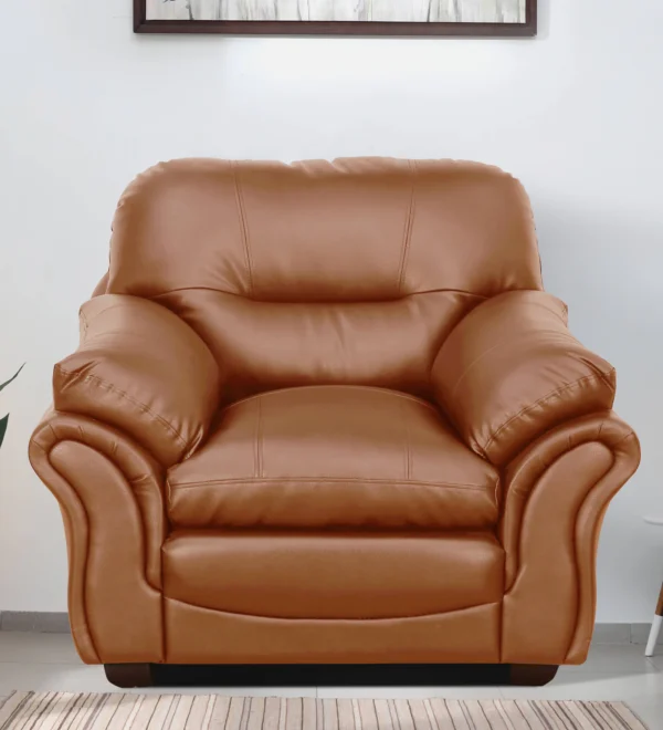 Shop Altora Sofa 1 Seater Tan » Vassio