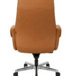 Boss Chair HB100 – Premium High Back Executive Office Chair in Tan Leatherette