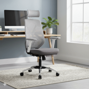 Buy Liva HB Office Chair Grey Mesh » Vassio