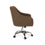 Vassio Blossom Revolving Visitor Chair Brown
